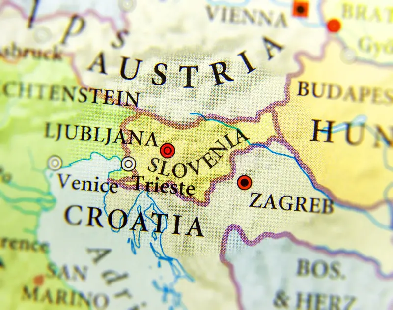 Slovenia Map